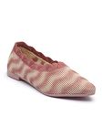 AROOM Latest Collection, Comfortable & Fashionable Bellies Women's Girl's Ballet Flats (Pink, Numeric_8)