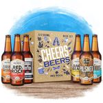 Red Rock Brewery Cheers Beers Gift Box – 6 Bottles of British Beer in Special Occasion Packaging