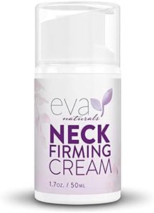 Eva Naturals Enhanced Neck & Décolleté Firming Cream (1.7 oz) - Hydrating Cream for Neck Tightening & Wrinkle Reduction - Lifts & Smooths for Youthful Skin