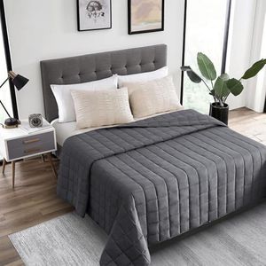 HomeSmart Products Weighted Blanket King Size 9kg 225x265cm - A True King Size Comforter - Provides Medium Pressure - Perfect for Couples and California King Beds