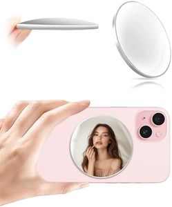 Magnetic Selfie Mirror for Back Camera,Vlog Selfie Monitor Screen for iPhone, Camera Mirror, iPhone & All Phones for Selfies (Convex Wide-Angle Mirror)