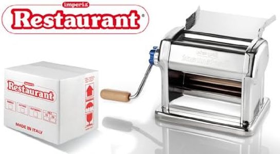 IMPERIA Cucina Stainless Steel Pasta Maker – Silver