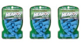 Hearos Ear Plugs Xtreme Protection Series 14 pairs (Pack of 3)