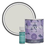 Rust-Oleum Grey Water-Resistant Bathroom Tile Paint in Satin Finish - Bare Birch 750ml