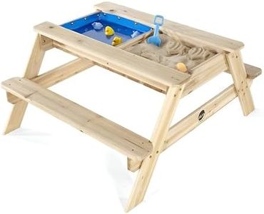 Plum Surfside Wooden Sand and Water Picnic Table