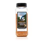 Spiceology & Derek Wolf - Tennessee Smoke BBQ Seasoning - American Barbeque Rubs, Seasonings and Spice Blends - Use On: Steaks, Brisket, Pork, Chicken Wings, Roasted Jackfruit, Venison, Elk or Salmon - 22 oz