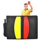 Gmefvr Football Referee Cards Scorebook for Soccer Football - Contains Yellow Red Cards, Scorebook and 5 Score Card