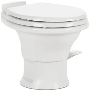 Dometic 302321681 320 Series Low Profile Toilet, White