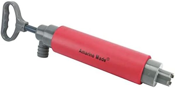 (B) - Amarine-made Kayak Bilge Pump Hand Pump Floating Hand Bilge Pump for Kayak Rescue