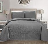 MK Home Mk Collection Solid Embosse