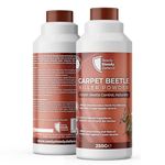 Carpet Beetle Killer Powder 250G - Effective Carpet Beetle Treatment for Home - Fast Acting Solution for Carpet Beetles - Easy to Use Carpet Beetle Powder - Professional Grade Carpet Beetle Killer