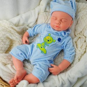 FemmeForm Boy 18.5 Inch, Full Silicone Baby Doll, Reborn Baby Dolls Silicone Full Body, Realistic Baby Dolls, Newborn, Not Vinyl, with Gift Box