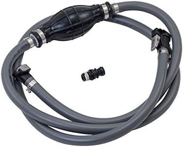 Attwood 93806MUS7 Marine Boat Fuel Line Kit with Universal Sprayless Fuel Connector, 6-Foot x 3/8-Inch - Mercury