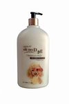 Foodie Puppies Naturally Organic Oh My Dog Paraben Free Ultimate Pet Shampoo Shiny and Soft Fur for Puppies and Dogs (Oatmeal, 1000ml)