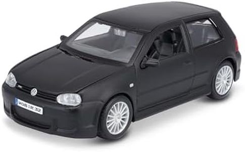 Maisto VW Golf R32: modello auto in scala 1:24, porte mobili, 20 cm, nero opaco (531290M)