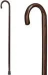DMI Wooden Cane, Wooden Walking Cane, Wooden Walking Stick, Lightweight and Strong, Made in the USA, Walnut