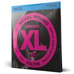 D'Addario EXL170S Nickel Wound Bass Guitar Strings - Light 45-100, Short Scale