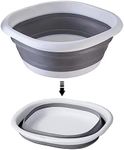 Collapsible Wash Basin 10L Wash Basin Collapsible Dish tub Collapsible Sink Space Saving for Dishing, Fruit, and Camping, and Home