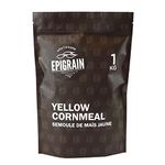 Epigrain Yellow Corn Meal - 1kg (2.2lb) | Naturally Gluten Free Flour, For Baking Cornbread, Pancakes, Polenta, Crispy Coatings, Sweets, Crackers