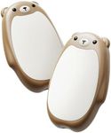 SWEETFULL Hand Warmers Rechargeable – Cute Bear, 2 Pack Magnetic, Reusable Electric Pocket Heater, Great Gift for Daughter, Kids, Wife, or Bestie, Portable for Outdoor & Camping (Brown)