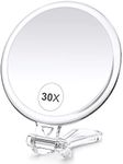 MIYADIVA Magnifying Mirror, 30X Mag