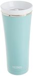 Thermos NS105TQ4 Sipp 16 Ounce Stainless Steel Vacuum Insulated Travel Tumbler, Matte Turquoise