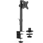 VIVO Single Monitor Adjustable Tilt Desk Mount Stand for 1 LCD Screen up to 27" (STAND-V001C)