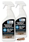 Pest Expert Carpet Moth Killer Spray 2 x 1ltr - Formula 'C+' Advanced Fast Acting Carpet & Clothes Moth Killer Treatment – Professional Strength Insect Killer for Carpets & Wardrobes