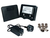 Optima MA-25LTE masthead amplifier kit,black