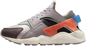 Nike Mens Air Huarache Premium Running Shoes, Enigma Stone/Racer Blue, 8