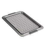 Anolon 47730 2-Piece Crisper Pan Set Steel, Graphite