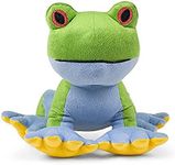 Petface Plush Trev Tree Frog Eco Friendly Planet Dog Toy