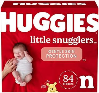 Huggies Little Snugglers Baby Diapers, Size Newborn, 84 Ct