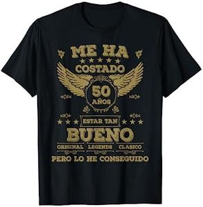 Me Ha Costado 50 Años Estar Tan Bueno 50 Cumpleaños Camiseta