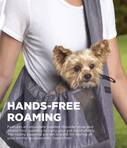 Outward Hound Dog Carrier, Grey – Portable Pet Travel Bag
