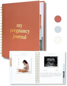 Lamare Pregnancy Journal for First Time Moms – Hardcover Pregnancy Planner & Diary – Pregnancy Gift for First Time Moms – Keepsake with Prompts & Photo Slots