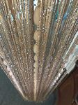 Door String 100x200 cm Curtains Champagne Panel Soft Balls Romantic Glitter Fringe Room Divider Home Décor Wedding Girls Bedroom Window Living Room Backdrop Party Doorways Closet Door