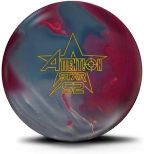 Roto Grip Attention Star S2 Bowling Ball - Berry/Silver/Black Aqua 15 lb