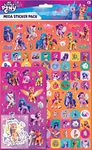 My Little Pony Mega Sticker Pack | Official Licensed Product | Three Types of Stickers (Around 150 in Total) | Reusable on Non-Porous Surfaces | Great for Girls Age 3+ | Gifts, Presents and Party Bags