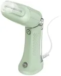 Conair Handheld Garment Steamer for Clothes - Power Steam: Small Size, Big Power - Great for Home, Office, or Travel with Dual Voltage for Worldwide Use, Mint Green