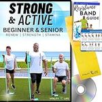 STRENGTHENING EXERCISES FOR SENIORS DVD + Poster + Resistance Band. Renew - Strength - Stamina. DVD Exercise for Seniors and Beginners. Resistance Band Workouts for Seniors. Exercise Seniors DVD.