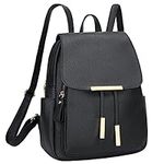 KKXIU Trendy Leather Backpack Purse
