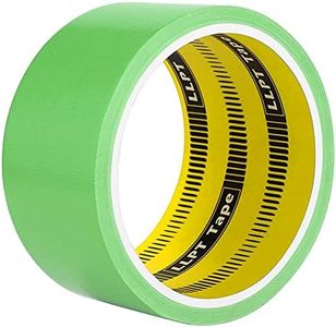 LLPT Duct Tape Premium Color Fabric Gaffer Tape Heavy Duty Waterproof Cloth Repair Tape for DIY Indoor Outdoor Use 1 Pack 50MM x 9M, Green (DT601GN)