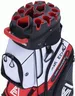ASK ECHO T-Lock Golf Cart Bag, Quiet 14-Way Full-Length Divider (White)