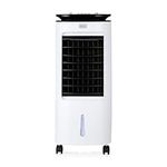 BLACK+DECKER BXAC65001GB Portable 2-in-1 Air Cooler, 3 Speed Settings with 7 Litre Water Tank, Portable, 65W, White