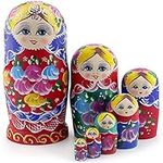 Starxing Russian Nesting Dolls Wood