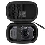 Khanka Hard Travel Case Replacement for PENTAX WG-1000 Waterproof Digital Compact Camera,Case Only. (Black)