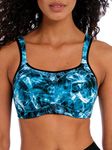 Freya High-Octane Underwired Sports Bra Galactic Blue 34G