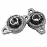 2Pcs FL004 20mm Self Aligning Flange Pillow Block Ball Bearing - Robotics/CNC