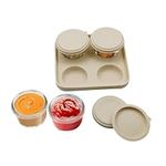 Pudy Roll Salad Dressing Container 